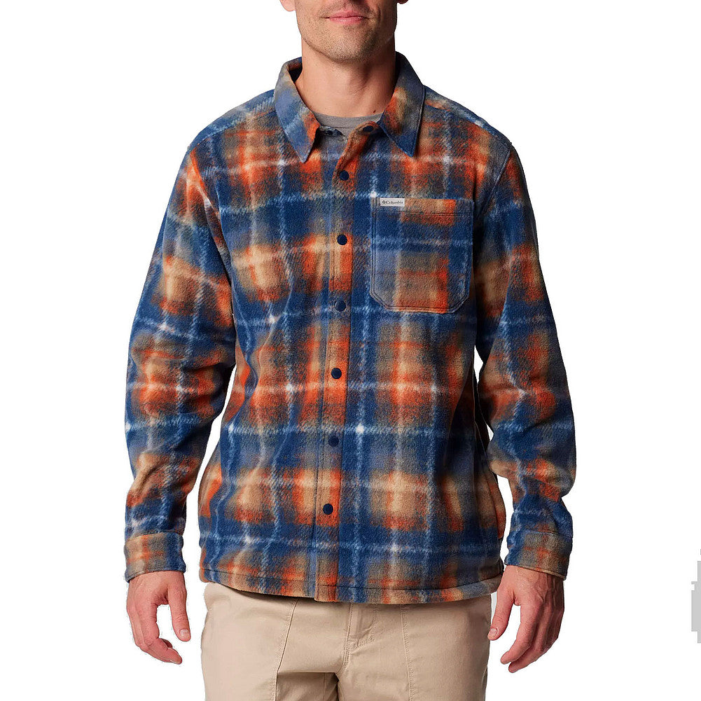 Men s Steens Mountain Printed Fleece Shirt Jacket II