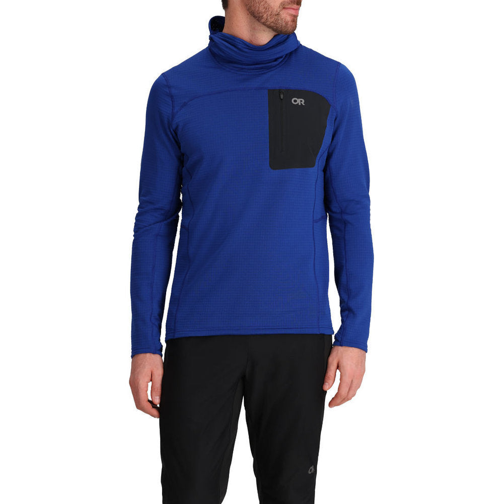 Men's Vigor Grid Fleece Pullover Hoodie