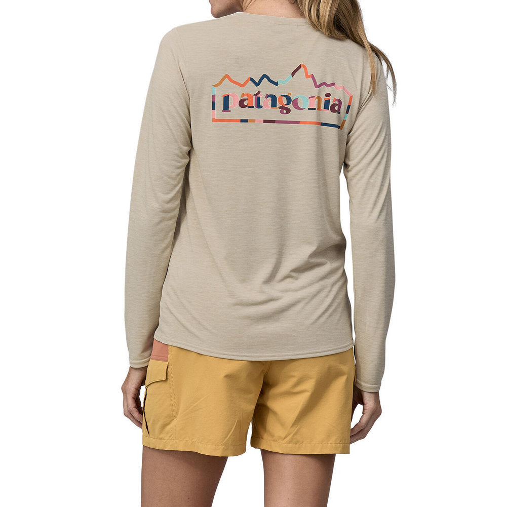 Women's Long-Sleeved Capilene Cool Daily Graphic Shirt