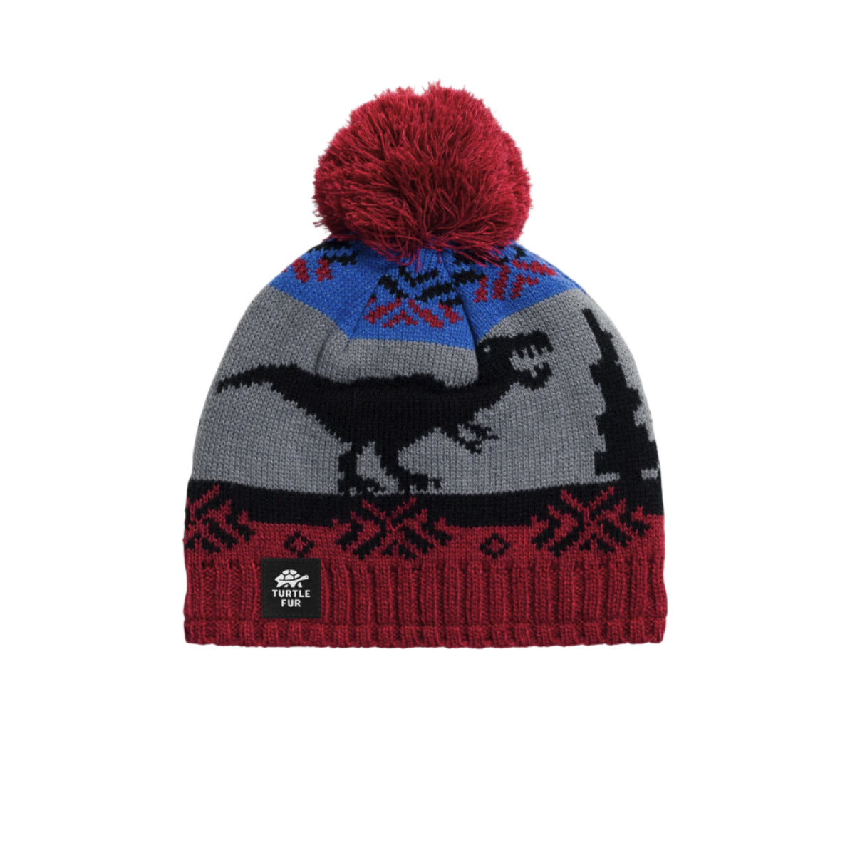 Kids' Nordic Dino Beanie