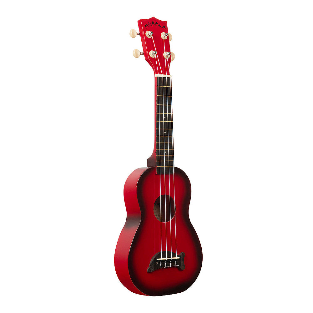 Red Burst Soprano Dolphin Ukulele