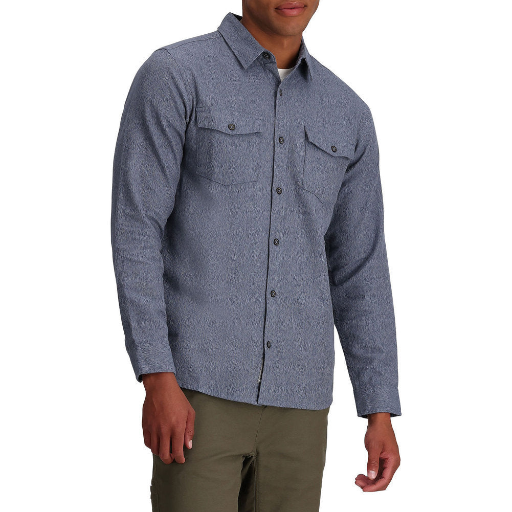 Men's Bristol Organic Cotton Twill Long Sleeve Shirt