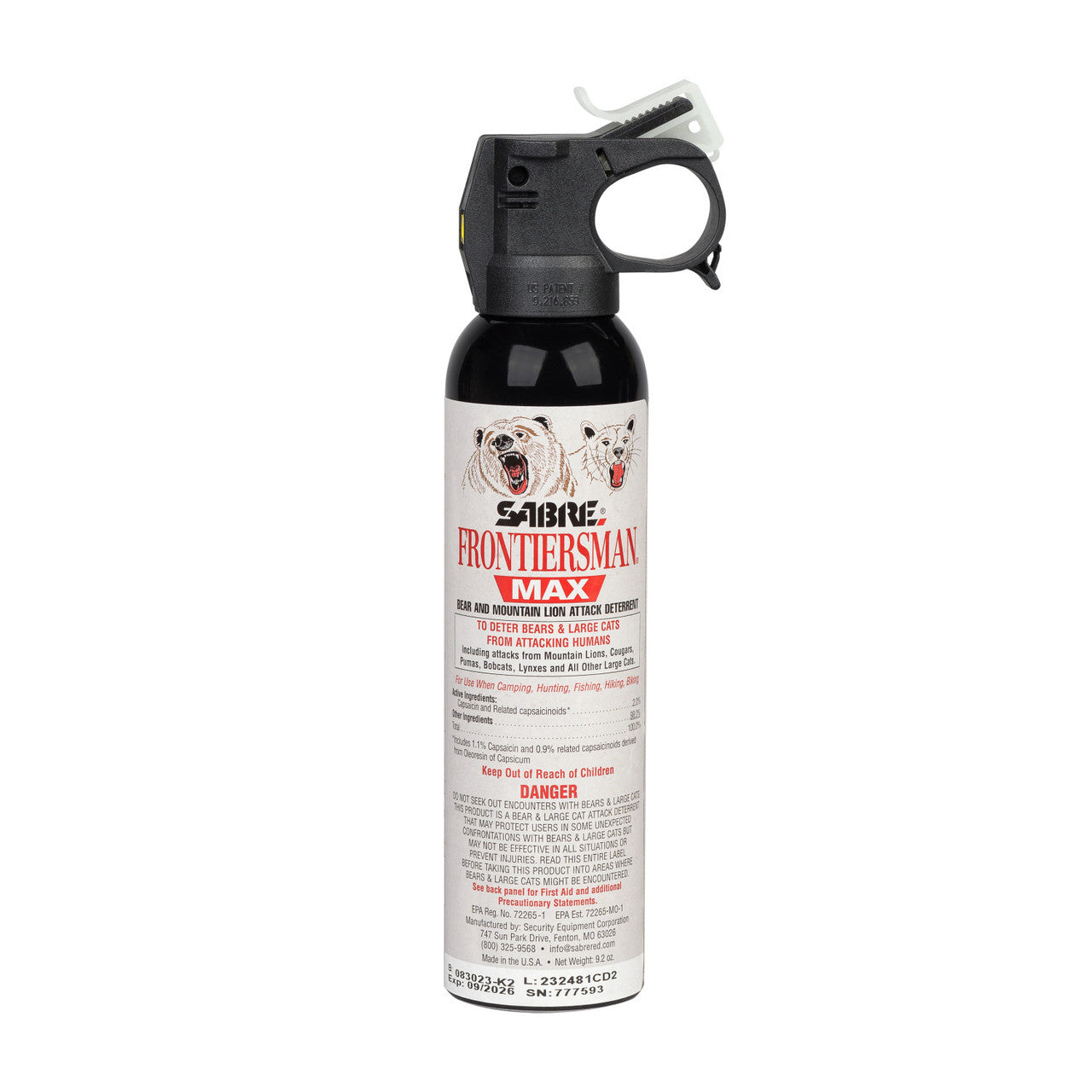 Bear & Mountain Lion Spray