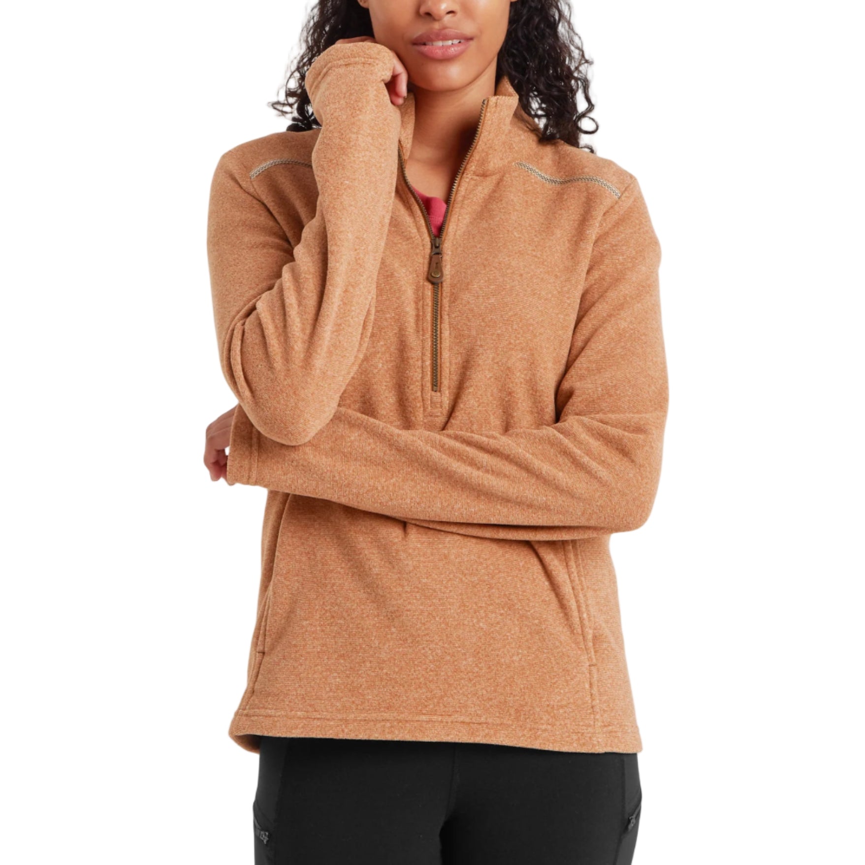 Women's Rolpa Eco Pullover Zip Sweater