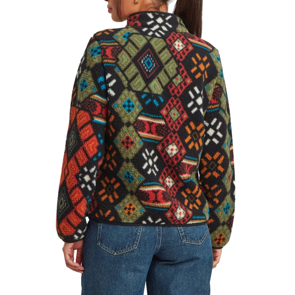 Women's Tarcho Printed Full Zip Fleece Jacket