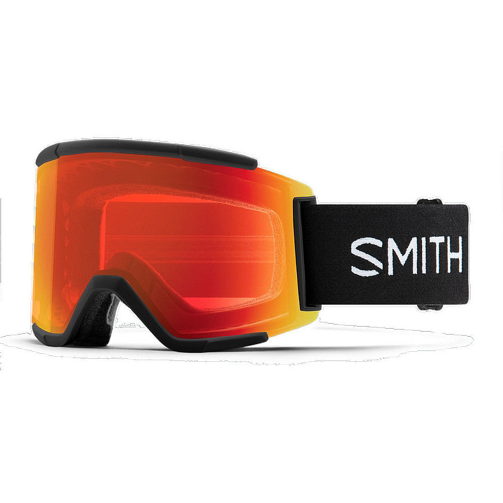 Smith Squad XL Goggles Black ChromaPop Everyday Green Mirror