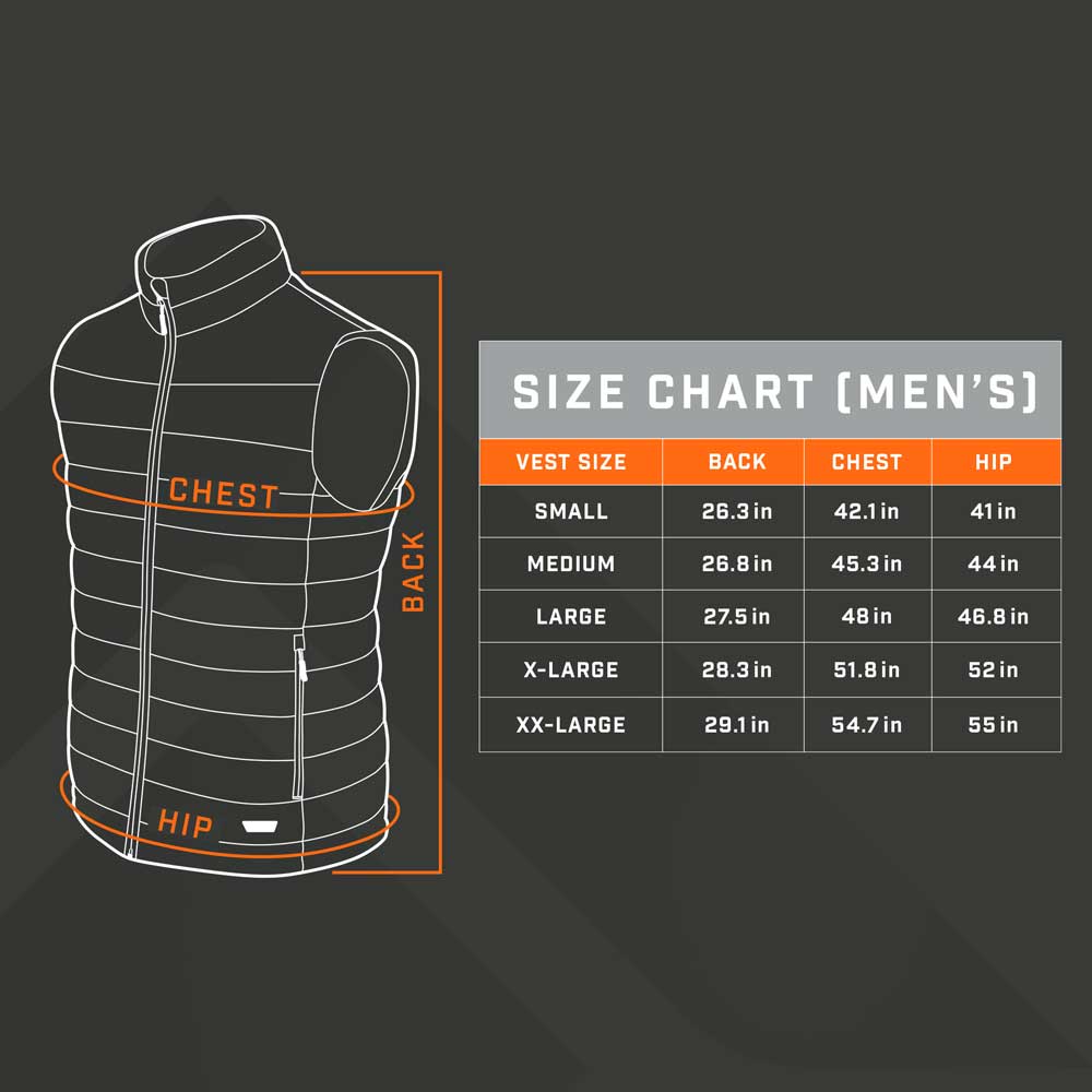 Men's Heated Vest