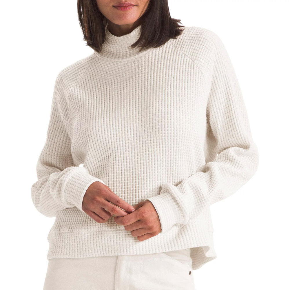 Women's Long Sleeve Mock Neck Chabot Shirt