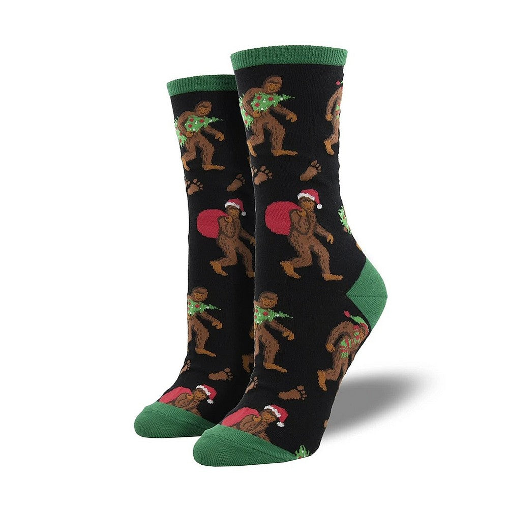 Women's Big Foot Christmas Socks