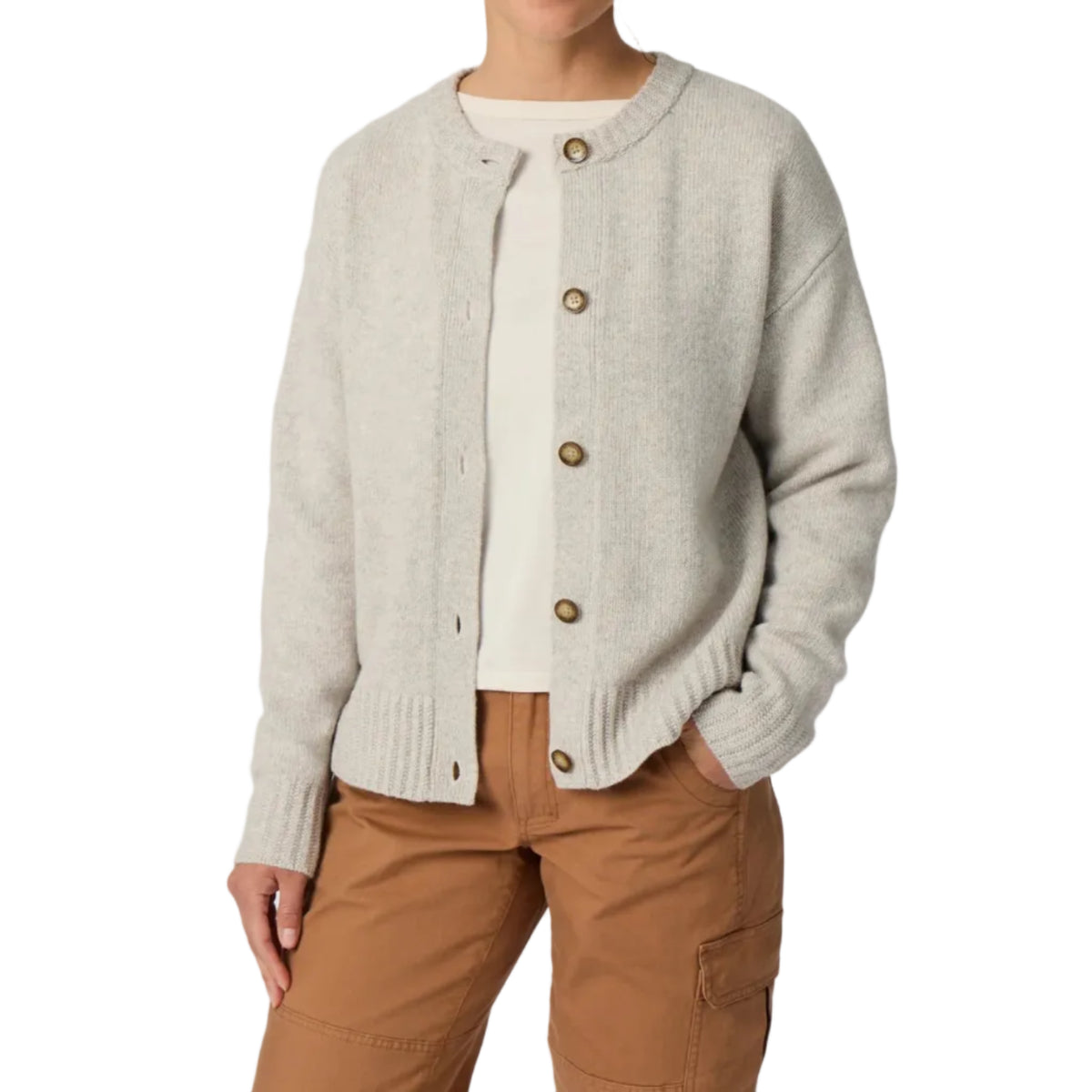 Women's Rockcraft Wool Cardigan Sweater