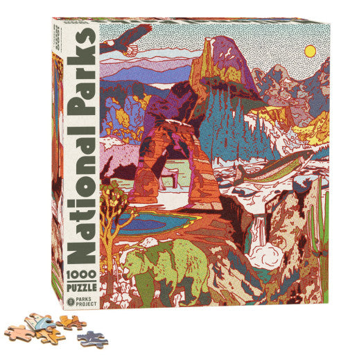 National Parks Collage 1000pc Puzzle